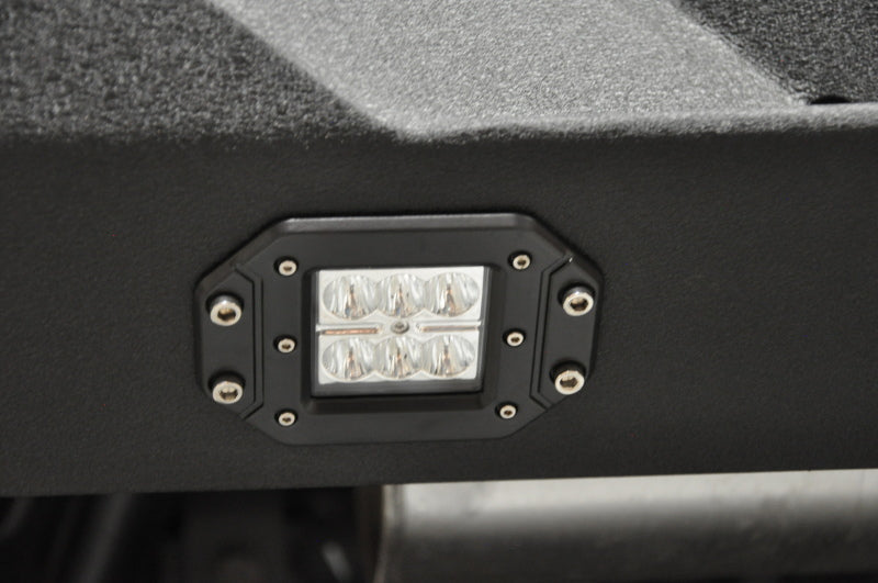 DV8 Offroad 07-18 Jeep Wrangler JK Full Length Rear Bumper w/ Lights DV8 Offroad