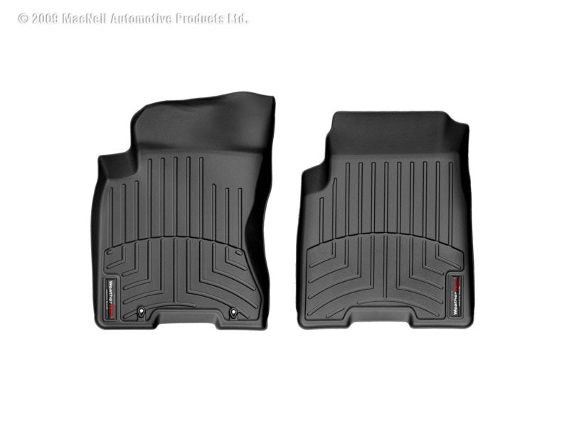WeatherTech 08-13 Nissan Rogue Front FloorLiner - Black WeatherTech