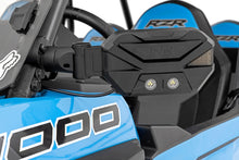 Load image into Gallery viewer, Aluminum Side Mirrors | UTV | Round Tube Cage w/Turn Signal Rough Country
