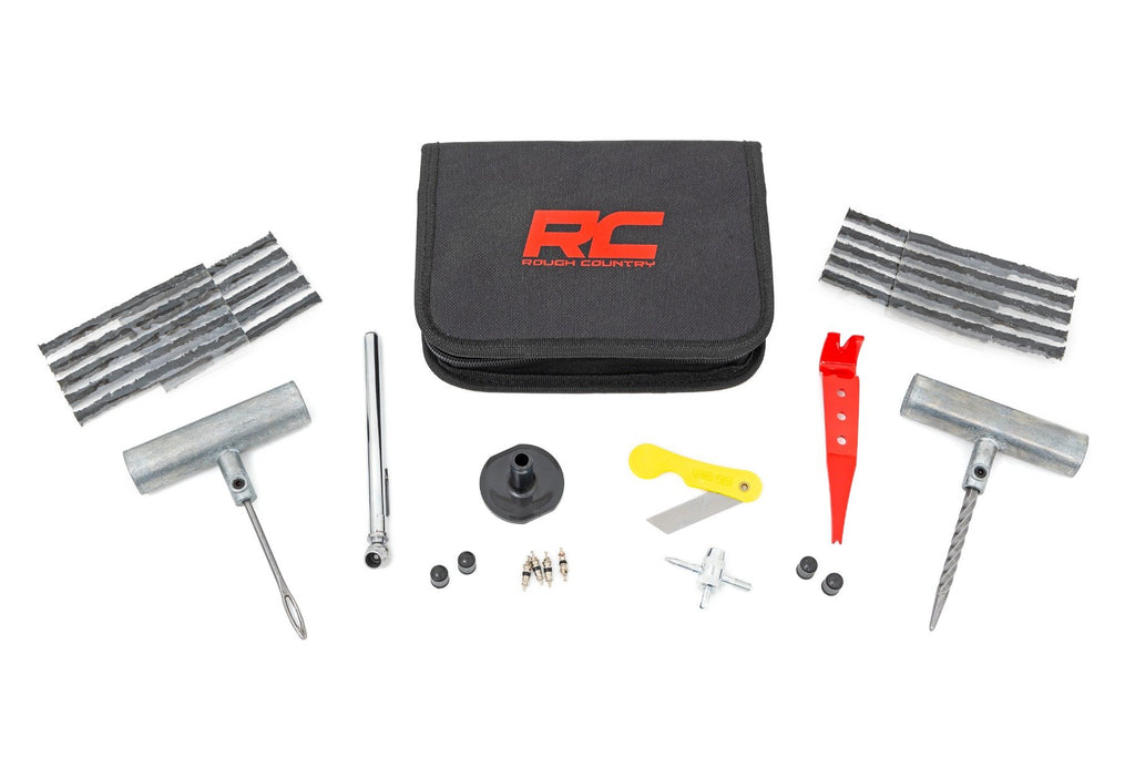 Emergency Tire Repair Kit w/Carrying Case | 39pcs Rough Country