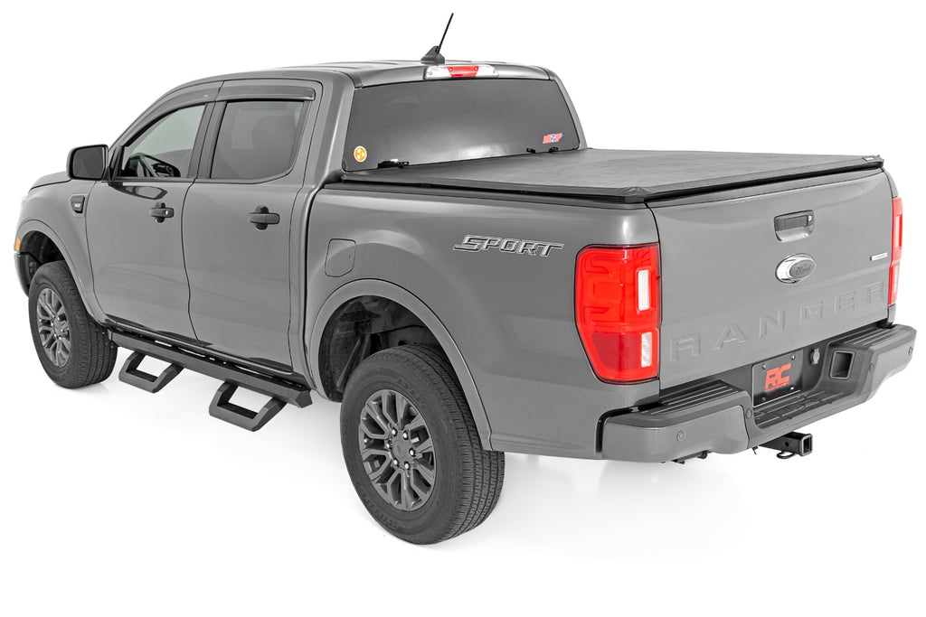 SR2 Adjustable Aluminum Steps | Ford Ranger 2WD/4WD (2019-2023) Rough Country