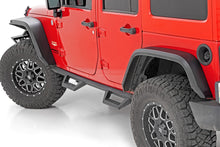 Load image into Gallery viewer, High Clearance LED Flat Fender Flare Kit | UV Treated | Jeep Wrangler JK (07-18) Rough Country