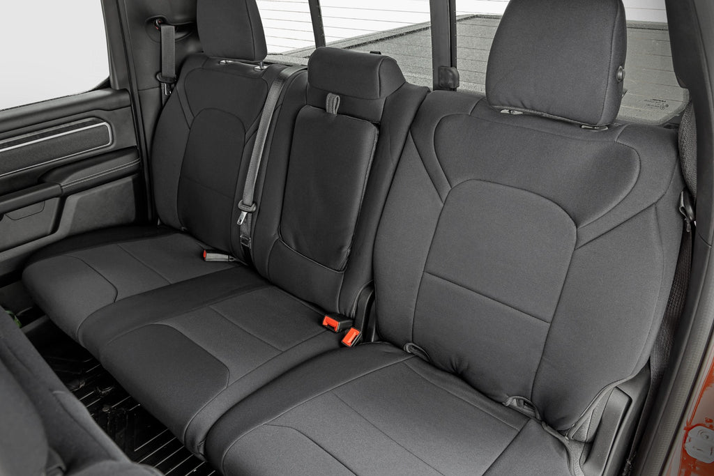 Seat Covers |Bucket Seats | FR & RR | Ram 1500 2WD/4WD (2019-2023) Rough Country