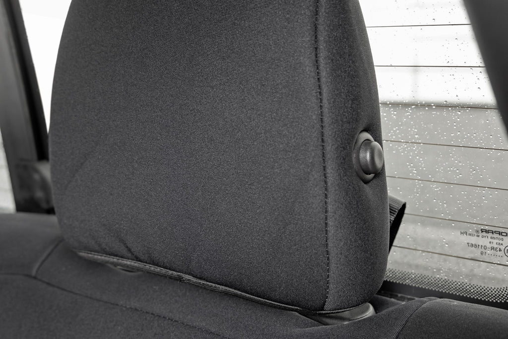 Seat Covers |Bucket Seats | FR & RR | Ram 1500 2WD/4WD (2019-2023) Rough Country