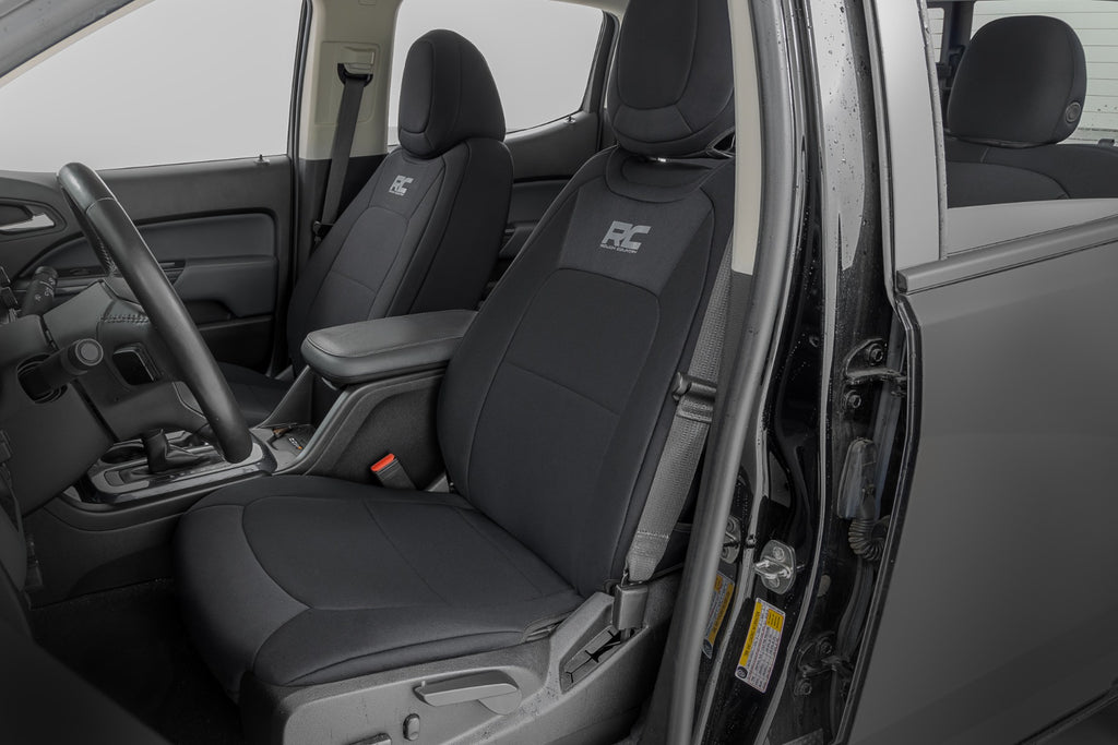 Seat Covers | Front Bucket  | Rear Bench | Chevy/GMC Canyon/Colorado (15-22) Rough Country