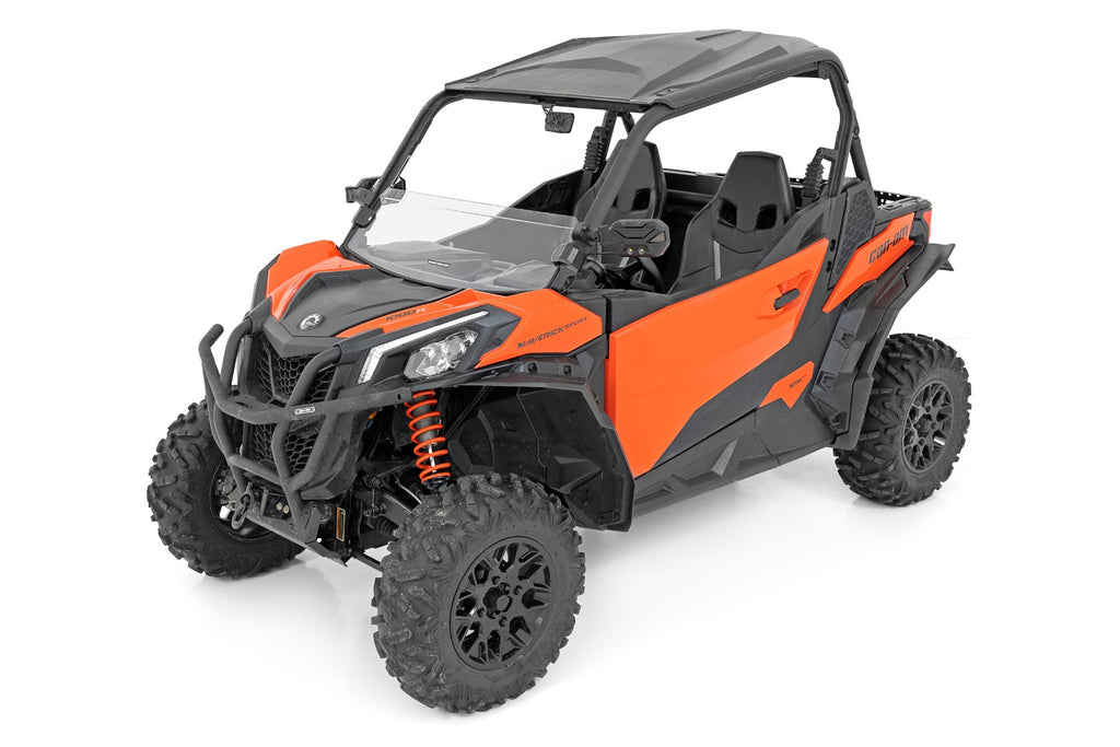 Half Windshield | Scratch Resistant | Can-Am Maverick Sport Rough Country