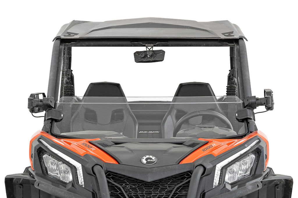 Half Windshield | Scratch Resistant | Can-Am Maverick Sport Rough Country