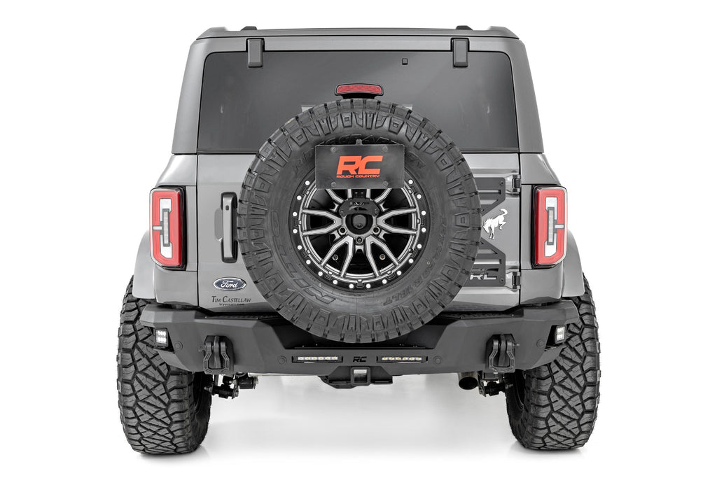 Rear Bumper | Black Series LED | 6" Pair | Slim Line | | Ford Bronco (21-23) Rough Country