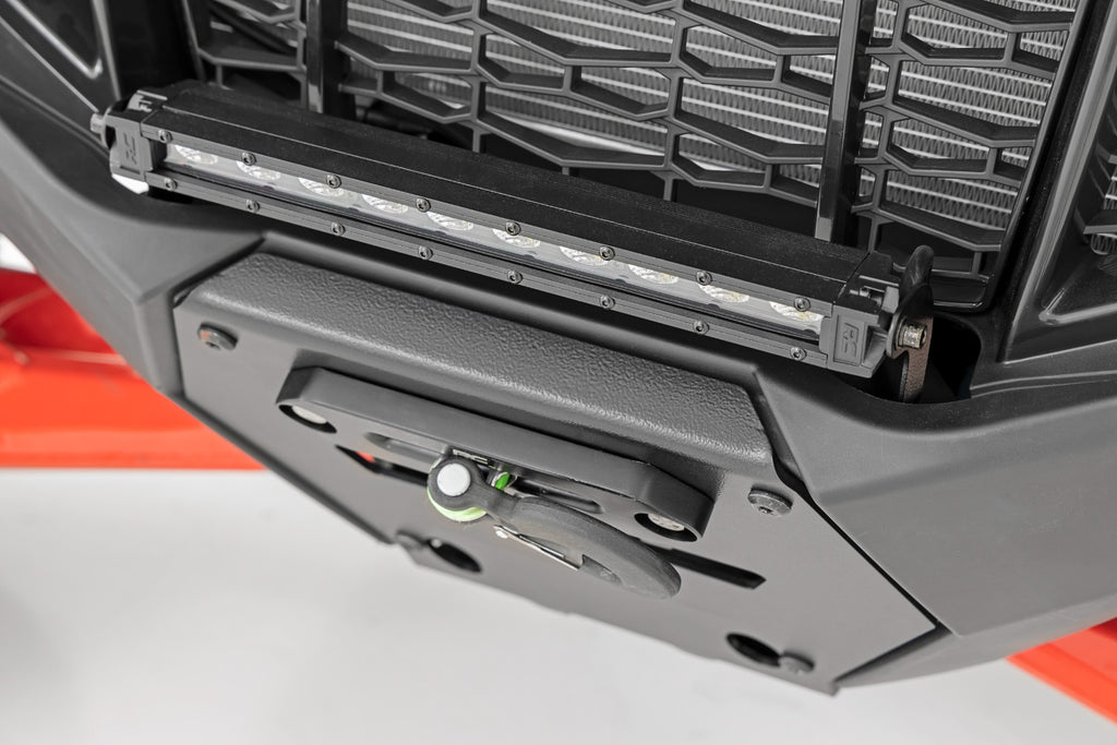 LED Light | Winch Mount | RS4500S | 10" Black Slimline | Polaris RZR Pro R Rough Country