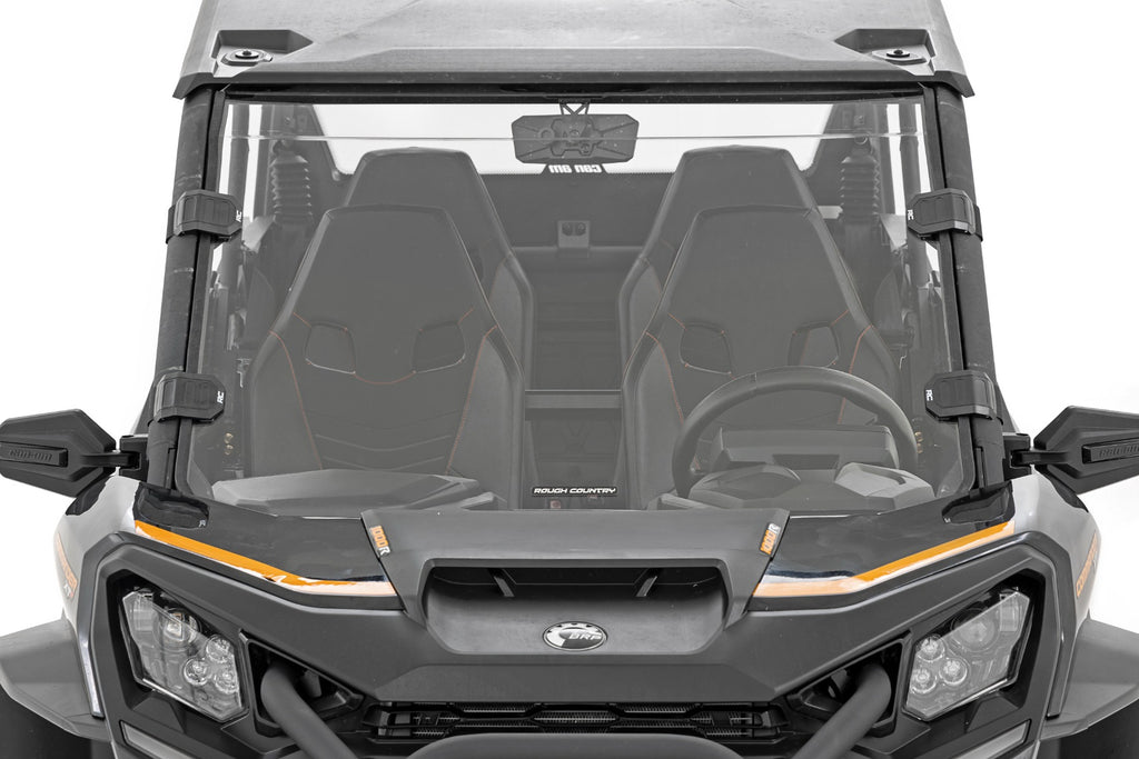Full Windshield | Scratch Resistant | Can-Am Commander 1000R/Max Rough Country