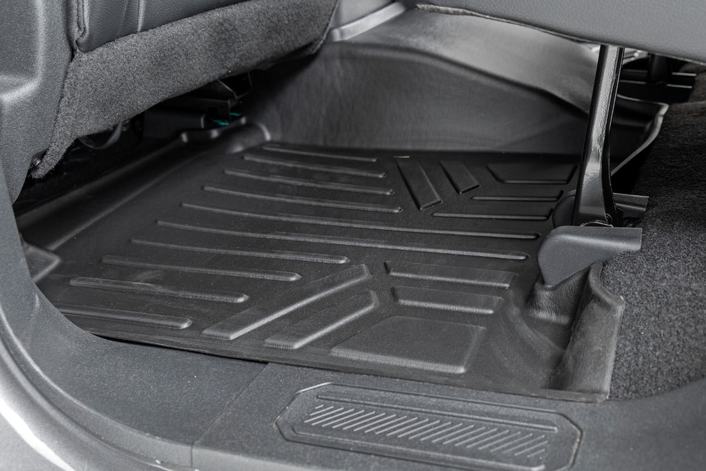 Floor Mats | Front & Rear | Ford Bronco 4WD (2021-2023) Rough Country