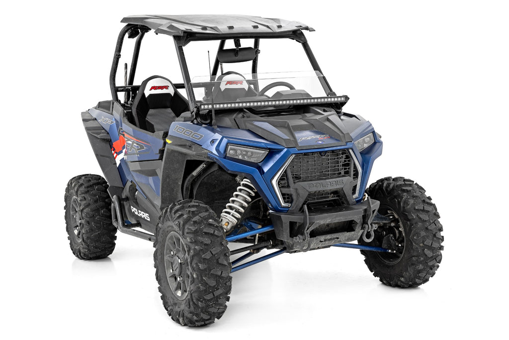 LED Light Kit | Front Mount | 40" Black Single Row | Polaris RZR XP 1000 Rough Country