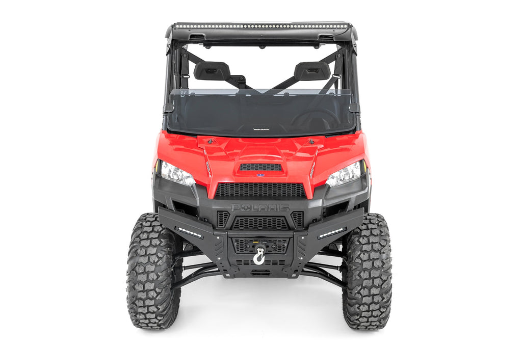Tinted Half Windshield | Scratch Resistant | Polaris Ranger 1000/Ranger XP 900/1000 Rough Country