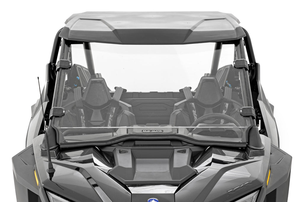 Full Windshield | Scratch Resistant | Polaris RZR Pro/Turbo R Rough Country