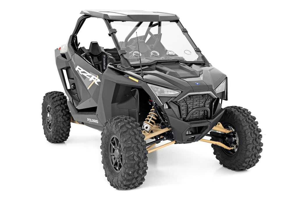 Vented Full Windshield | Scratch Resistant | Polaris RZR Pro/Turbo R Rough Country