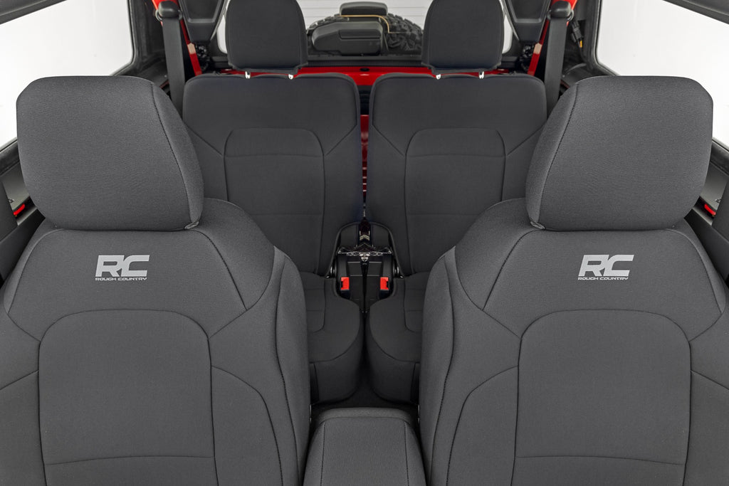 Seat Covers | Bucket Seats | FR & RR | Ford Bronco (2 Door) (21-23) Rough Country