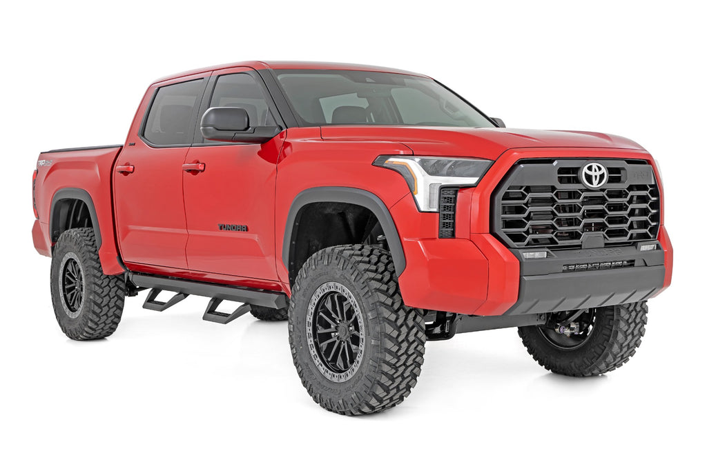 LED Light Kit | Bumper Mount | 20" Black Slim Line | Toyota Tundra (22-23) Rough Country