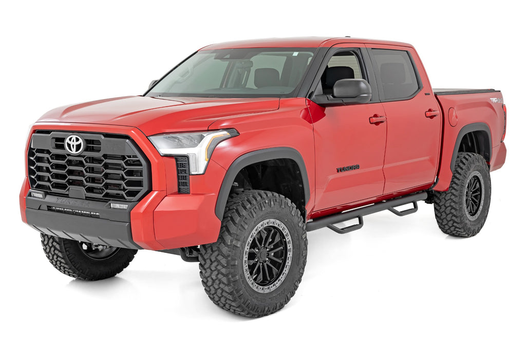 Nerf Steps | Cab Length | Crew Max | Toyota Tundra 2WD/4WD (22-23) Rough Country