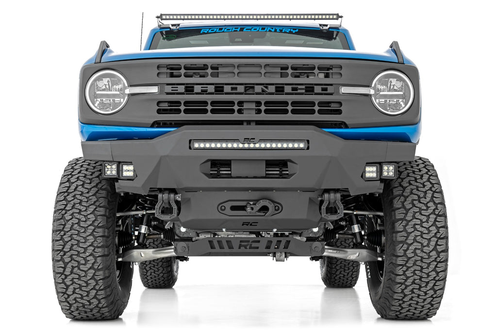 Front Bumper | Modular | Stubby Wings | Ford Bronco 4WD (2021-2023) Rough Country