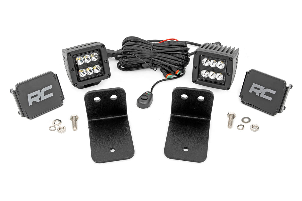 Light Mount Kit l LED Black Series Spot Combo | Intimidator GC1K Rough Country