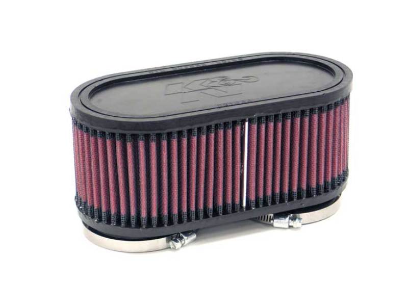 K&N Filter Universal  Filter 2 3/8 inch Dual Flange 107mm C-C 3 inch Height K&N Engineering