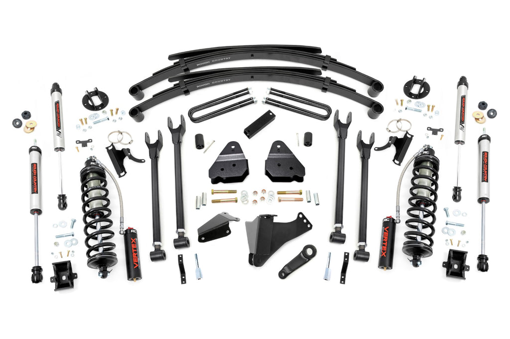6 Inch Lift Kit  |  Diesel  |  4 Link  |  RR Spring  |  C/O V2 | Ford Super Duty (05-07) Rough Country