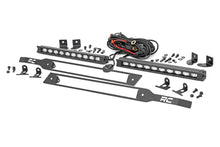 Load image into Gallery viewer, LED Light Kit | Grille Mount | 10" Black Slimline Pair | Chevy Silverado 1500 (19-23) Rough Country