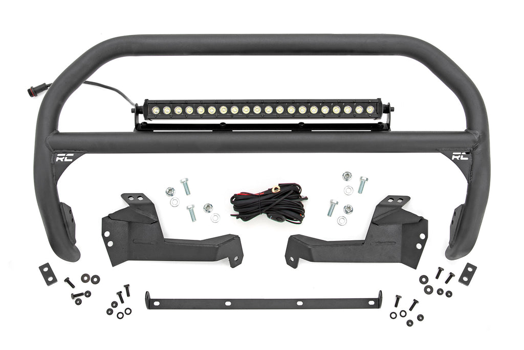 Nudge Bar | 20 Inch Black Single Row LED | Ford Bronco Sport (21-23) Rough Country