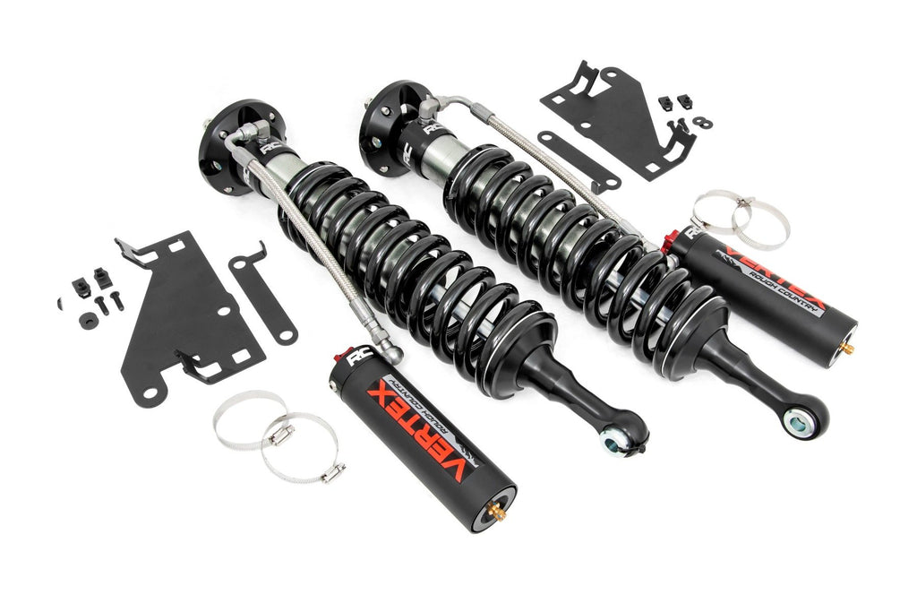 Vertex 2.5 Adjustable Coilovers | Front | 3.5" | Toyota Tundra (22-23) Rough Country