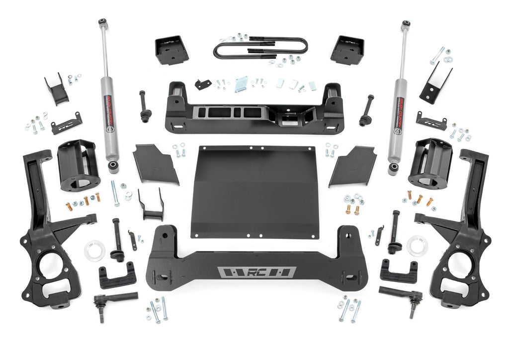 6 Inch Lift Kit | Mono Leaf Rear | Diesel | Chevy Silverado 1500 (22-23) Rough Country