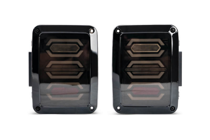 DV8 Offroad 07-18 Jeep Wrangler JK Octagon LED Tail Light DV8 Offroad