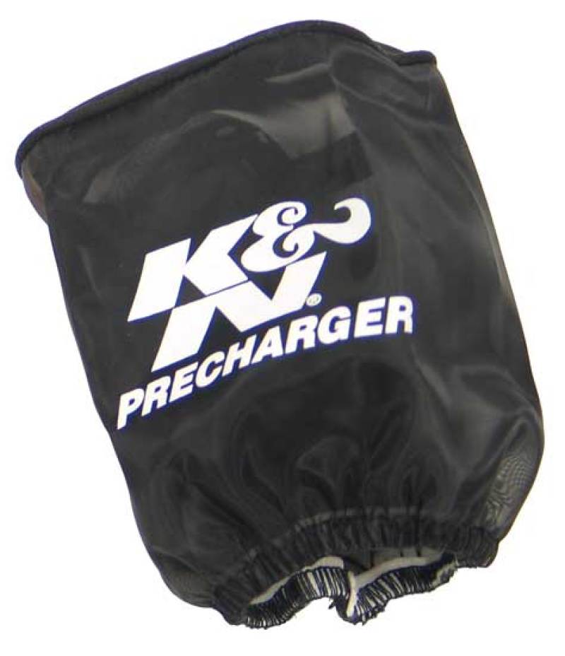 K&N Precharger Air Filter Wrap Black 4in Height 3.5in Inside Diameter K&N Engineering