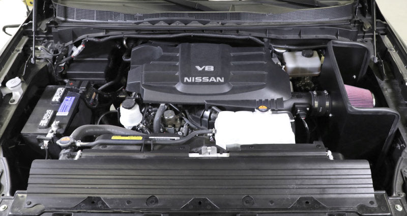 K&N 17-18 Nissan Titan XD V8 5.6L Aircharger Performance Intake K&N Engineering