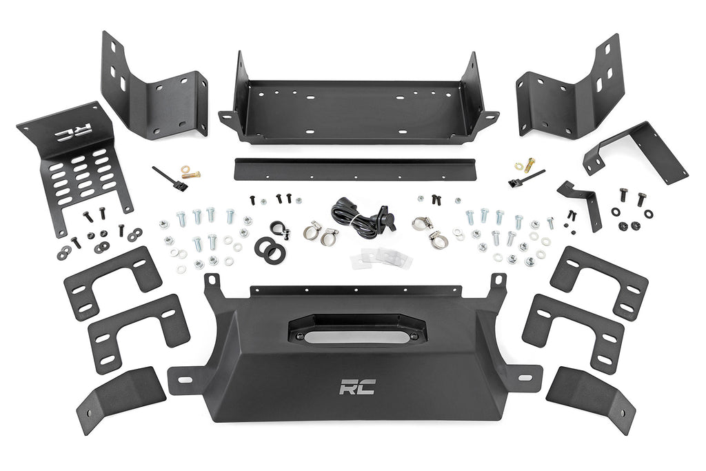 Hidden Winch Mount | All Models | Ford Bronco 4WD (2021-2023) Rough Country