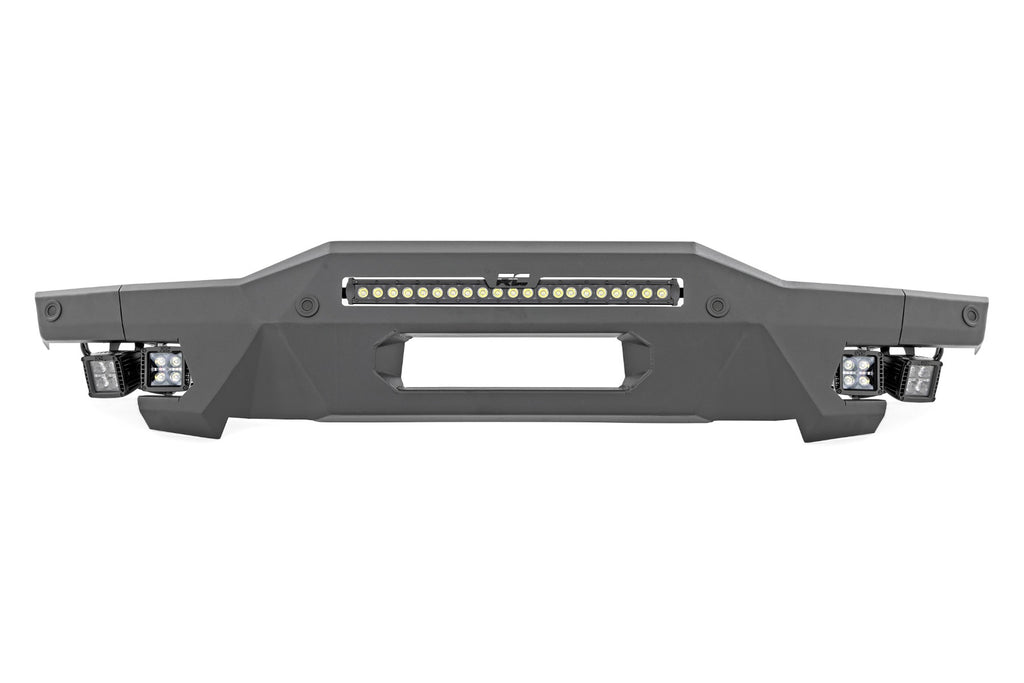 Front Bumper | Modular | Stubby Wings | Amber DRL | Ford Bronco (21-23) Rough Country