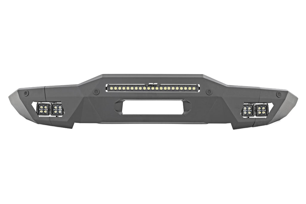 Front Bumper | Modular | Full Wings | Amber DRL | Ford Bronco (21-23) Rough Country