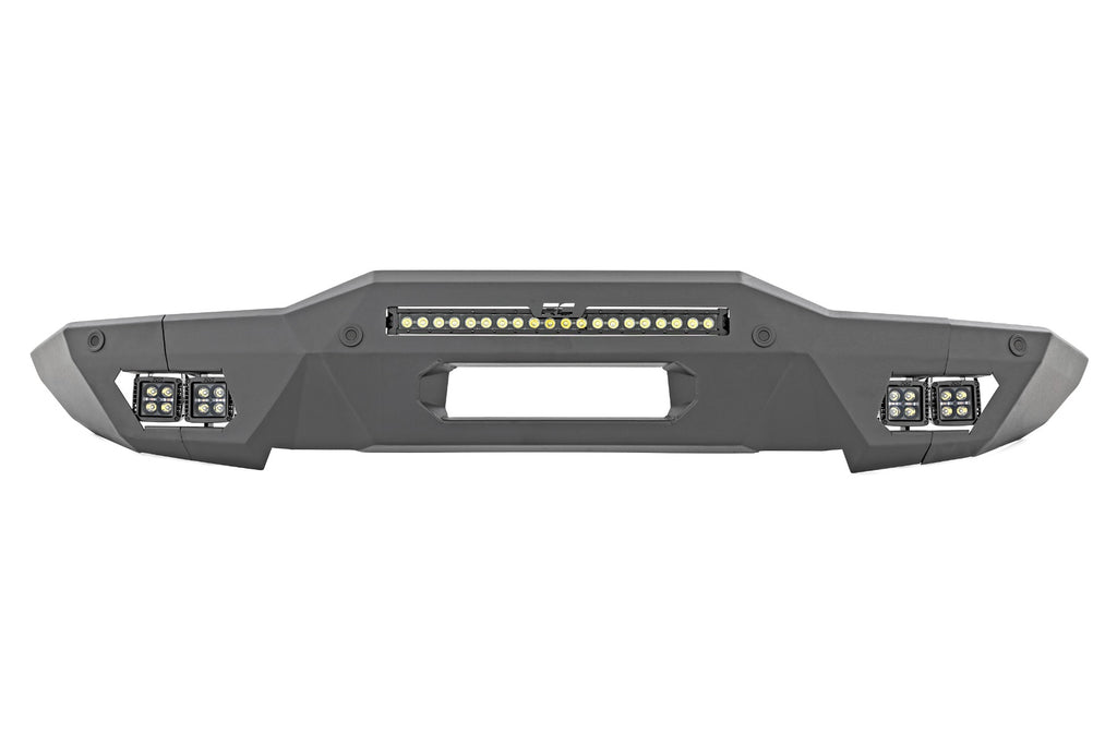 Front Bumper | Modular | Full Wings | DRL | Ford Bronco 4WD (21-23) Rough Country