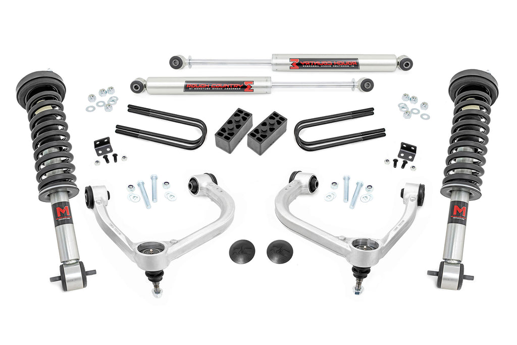 3 Inch Lift Kit | Forged UCA | M1/M1 | Ford F-150 4WD (2023) Rough Country