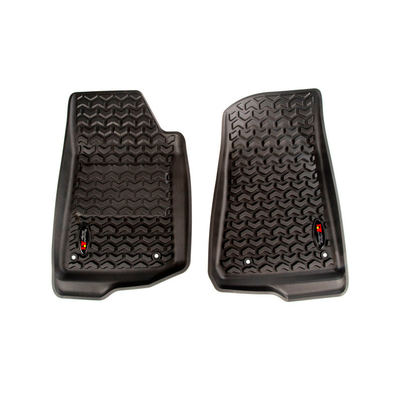Rugged Ridge Floor Liner Front Black 2018-2020 Jeep Wrangler 2020 Gladiator JL / JT Rugged Ridge