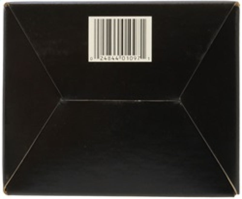K&N Filter Universal Rubber Filter 3 1/2 inch Flange 4 5/8 inch Base 3 1/2 inch Top 7 inch Height K&N Engineering
