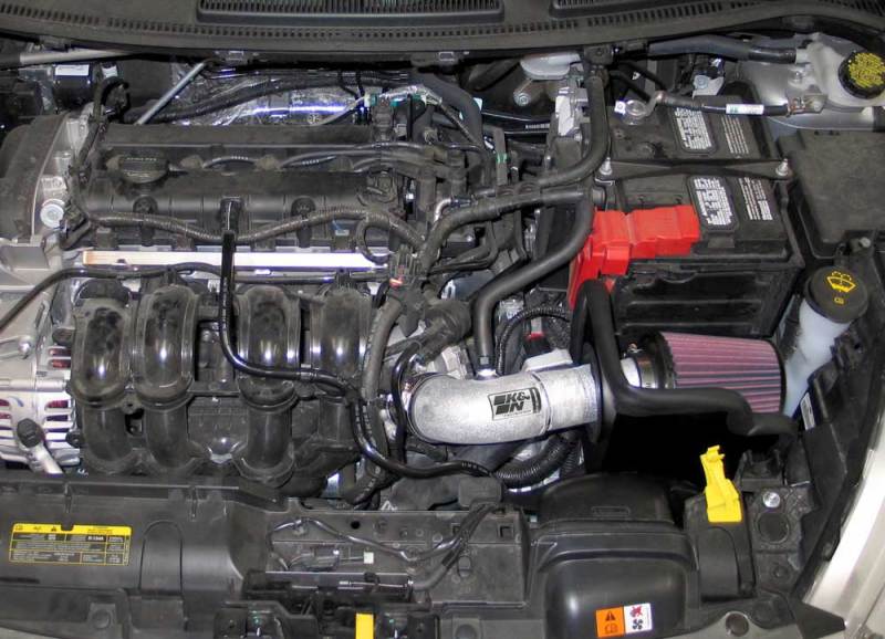 K&N 11-12 Ford Fiesta 1.6L L4 Silver Typhoon Performance Intake K&N Engineering
