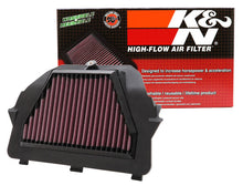 Load image into Gallery viewer, K&amp;N 08-09 Yamaha YZF R6 Replacement Air Filter K&amp;N Engineering