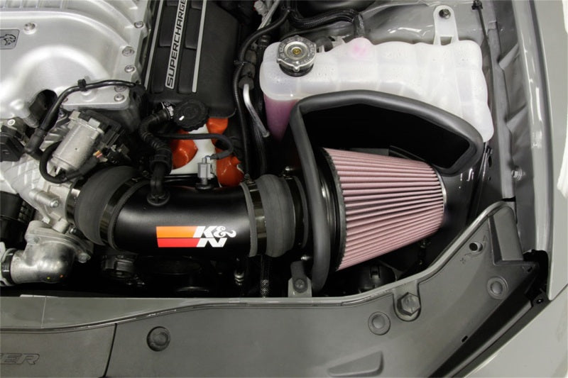 K&N 2017 Dodge Challenger Hellcat SC V8-6.2L F/l Typhoon Air Intake K&N Engineering