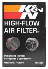 Load image into Gallery viewer, K&amp;N Universal Round Clamp-On Air Filter 3in Flange ID x 6in Base OD x 4.625in Top OD x 3in Height K&amp;N Engineering