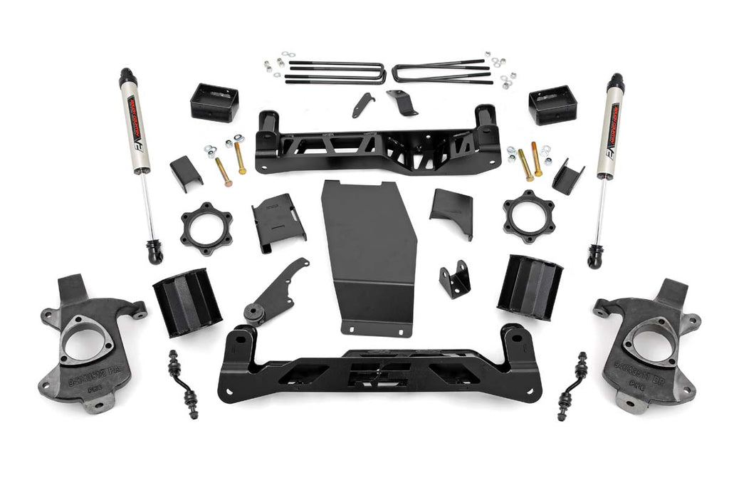 5 Inch Lift Kit | Cast Steel | V2 | Chevy/GMC 1500 (14-18) Rough Country