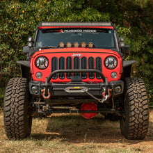 Load image into Gallery viewer, Rugged Ridge Arcus Front Bumper Set W/ Overrider 2018 Jeep Wrangler JK Rugged Ridge