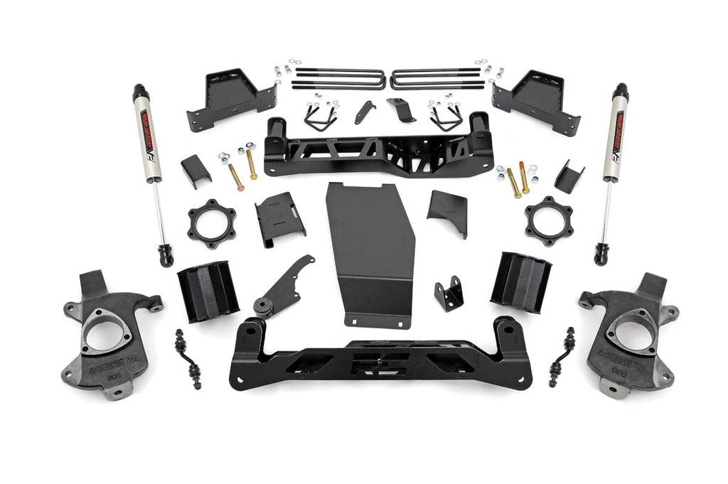 6 Inch Lift Kit | Alum/Stamp Steel | V2 | Chevy/GMC 1500 (14-18) Rough Country