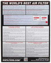 Load image into Gallery viewer, K&amp;N 2018 Kawasaki EX400 Ninja Replacement Air Filter K&amp;N Engineering