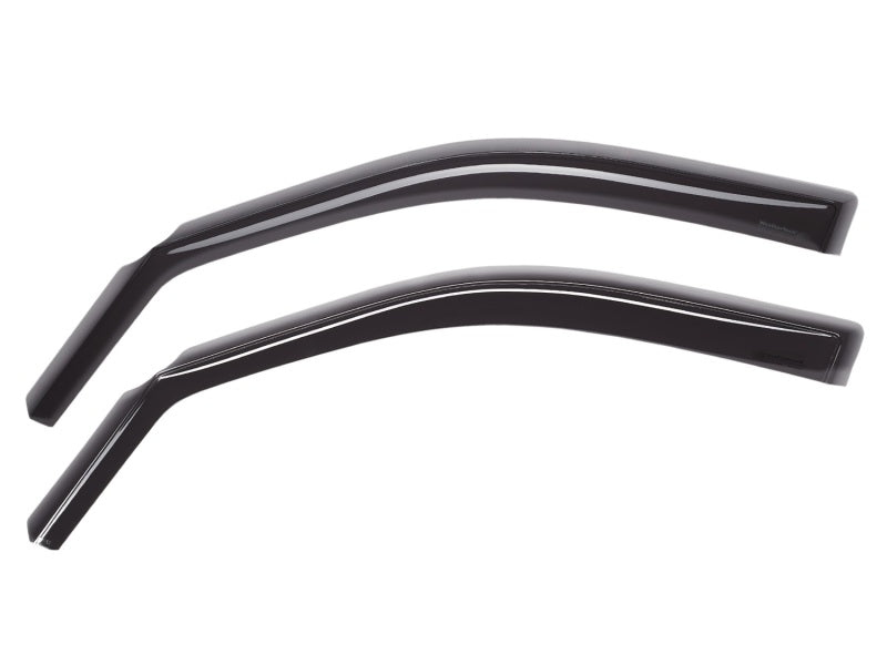 WeatherTech 2016+ Honda Civic Coupe Front Side Window Deflectors - Dark Smoke WeatherTech