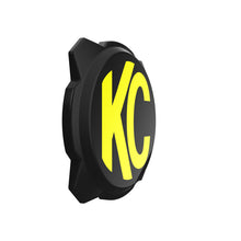 Load image into Gallery viewer, KC HiLiTES 6in. Hard Cover for Gravity Pro6 LED Lights (Single) - Black w/Yellow KC Logo KC HiLiTES